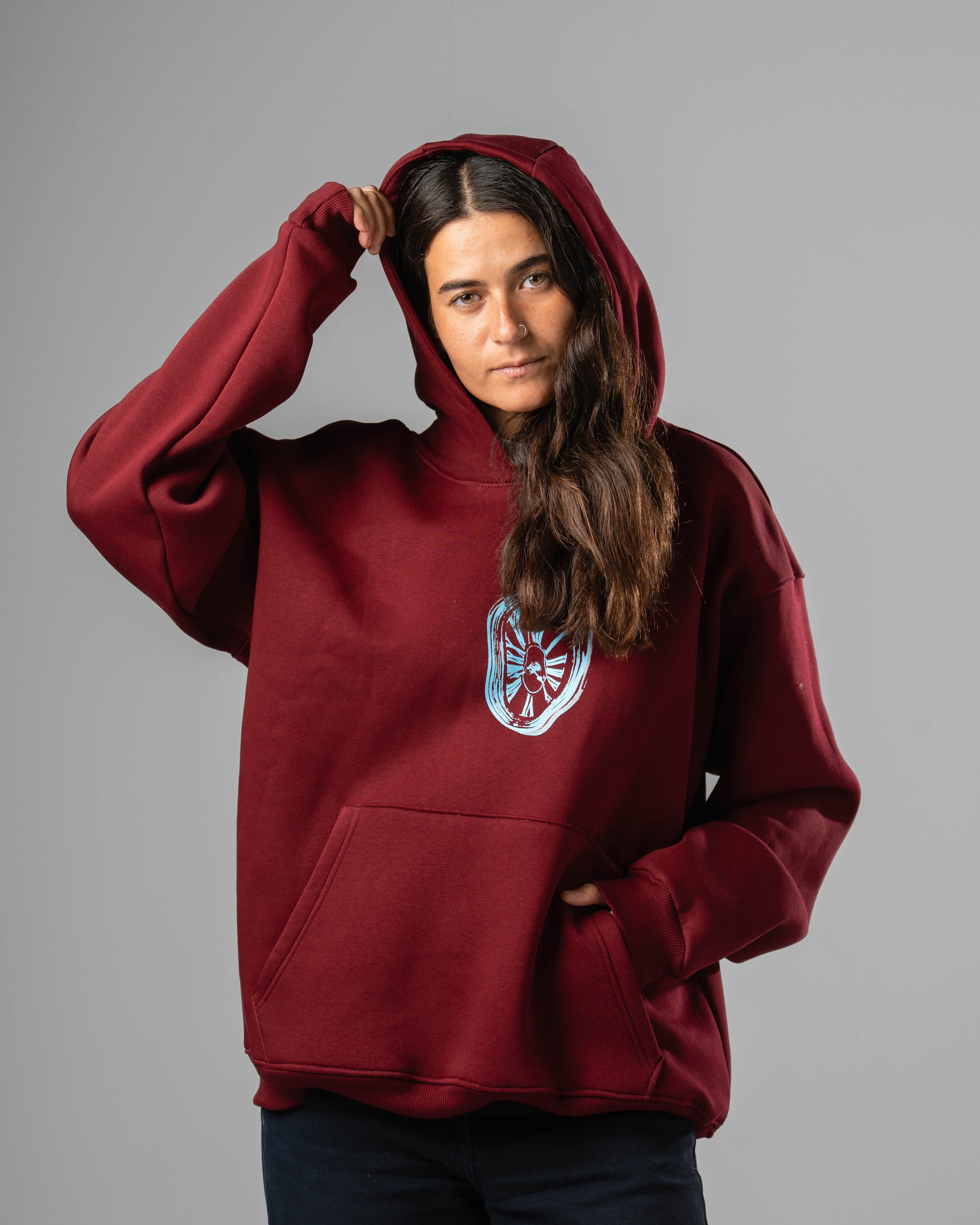 Burgundy Timeless Hoodie
