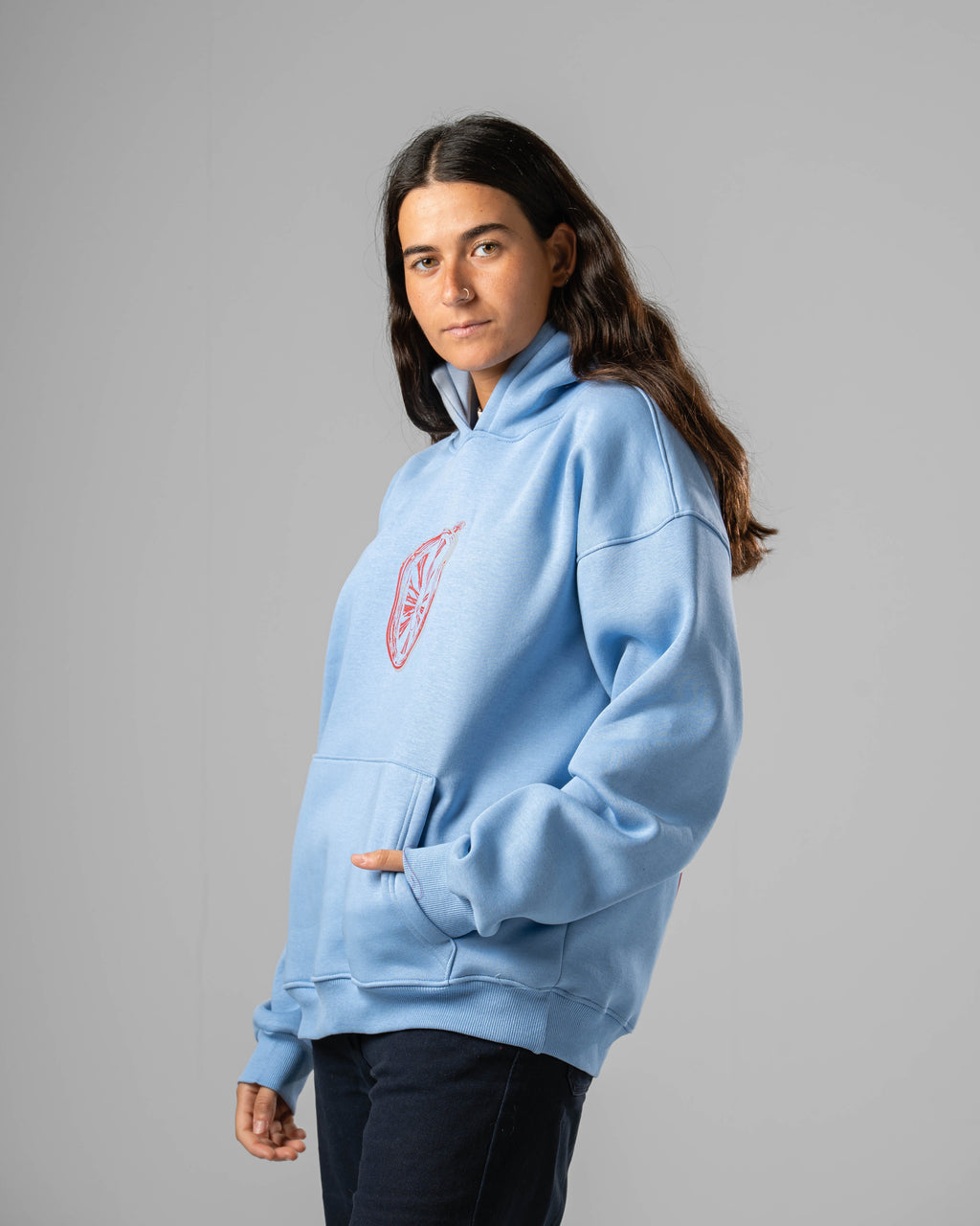 Baby Blue Timeless Hoodie