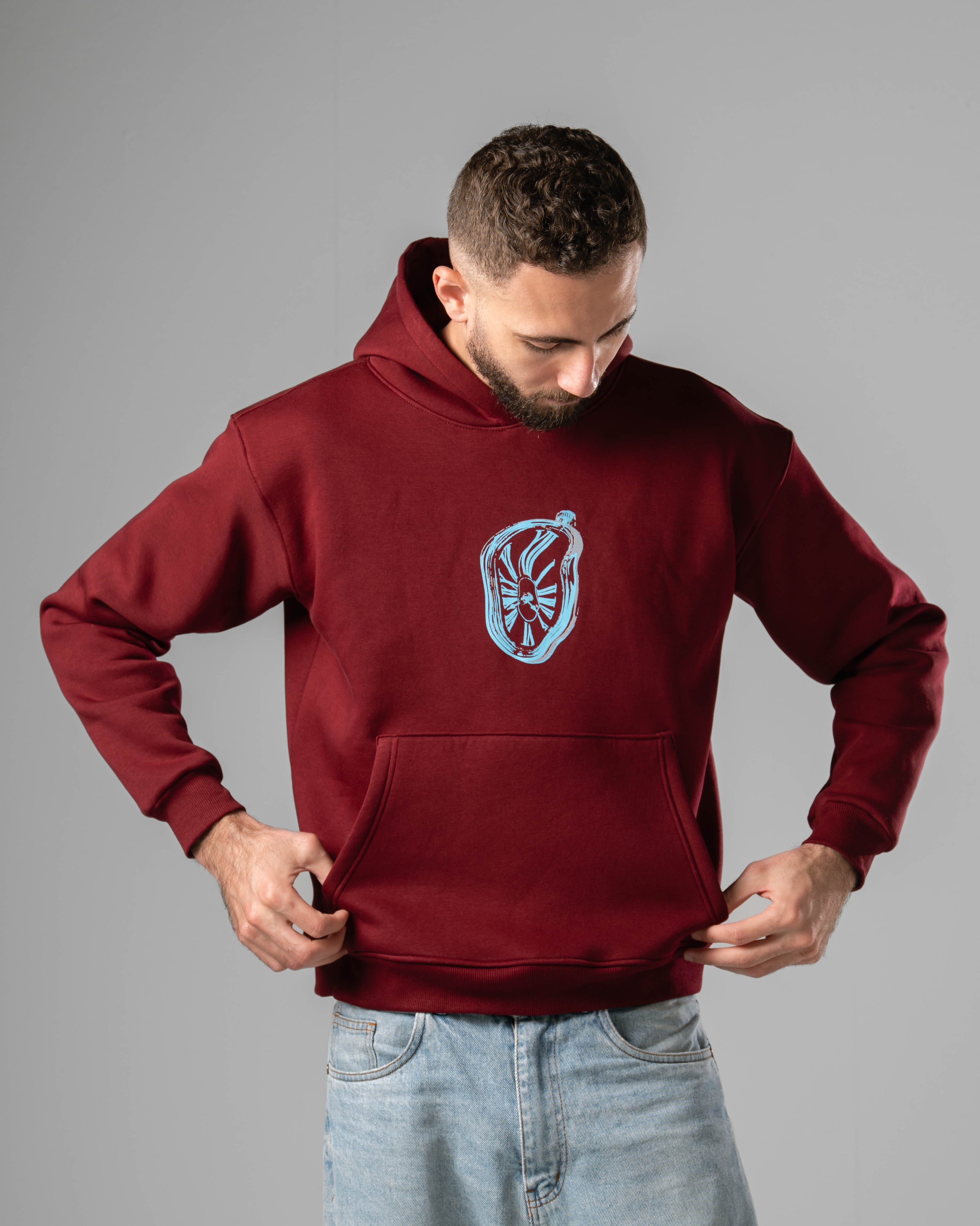 Burgundy Timeless Hoodie