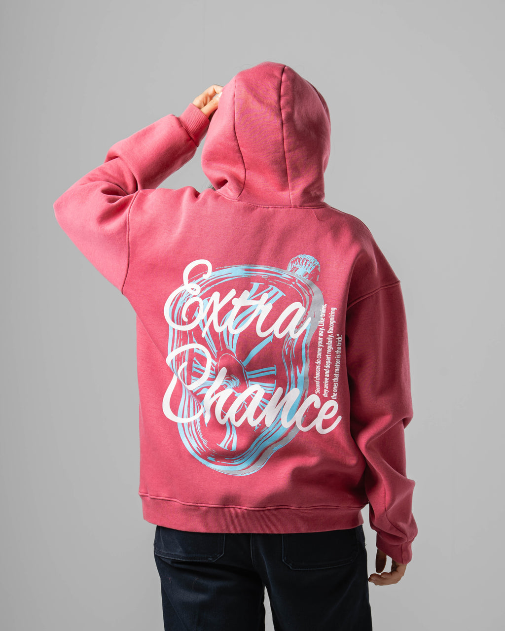 Washed Hot Pink Timeless Hoodie