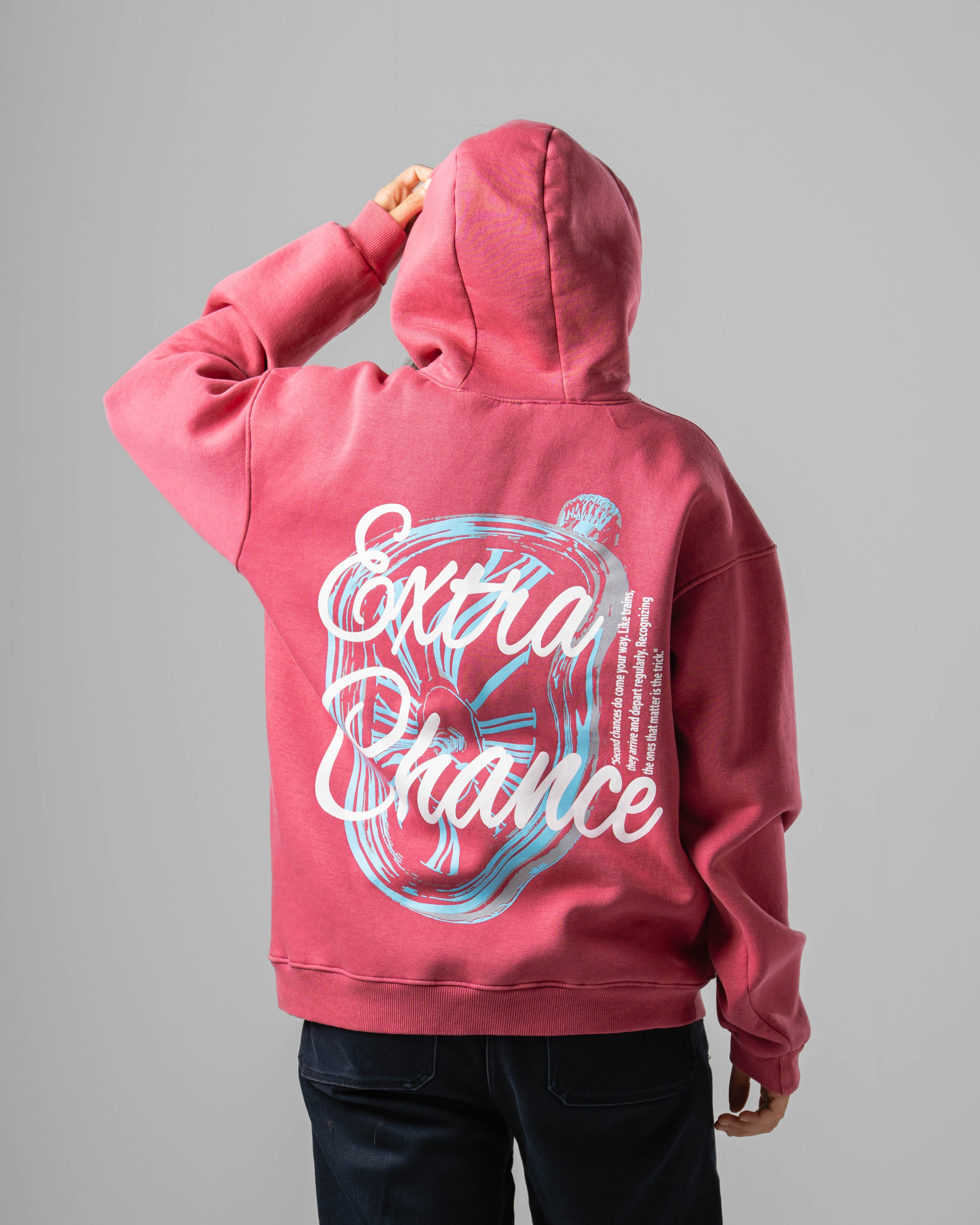 Washed Hot Pink Timeless Hoodie